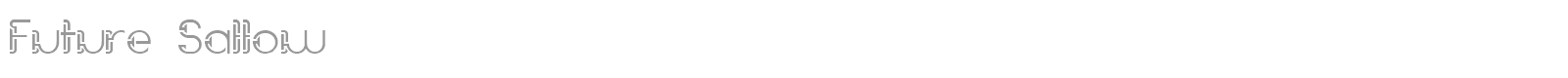 Future Sallow font preview